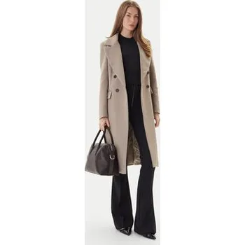 Dámský kabát Maryley Kabát pro přechodné období 25IB807/01SS Béžová Regular Fit XL
