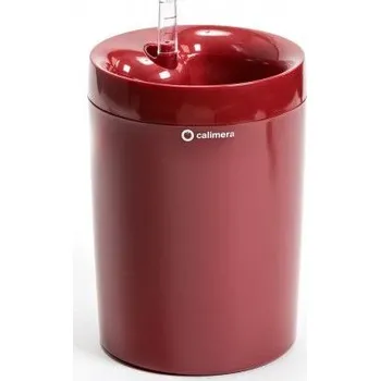 Květináč Plastia Sam. květináč Calimera ø 50 B2 nelakovaný rubínově červená