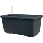 Plastia Samozavlažovací truhlík Siesta LUX 100x20x19 antracit