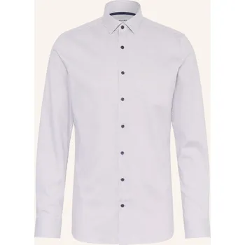 Pánská košile Olymp Pánská Košile Level Five Body Fit, světle šedá / tmavě...