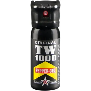 Bojový sport Hoernecke TW1000 Pepřový gel s bezpečnostním pružinovým uzávěrem 50 ml