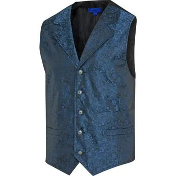 Pánská vesta Stars & Stripes Vesta žakárová Royal Flush Stars & Stripes, pánská, blue/black S