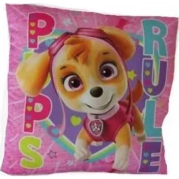 Dekorativní polštářek POLŠTÁŘEK TLAPKOVÁ PATROLA SKYE, polštář Skye