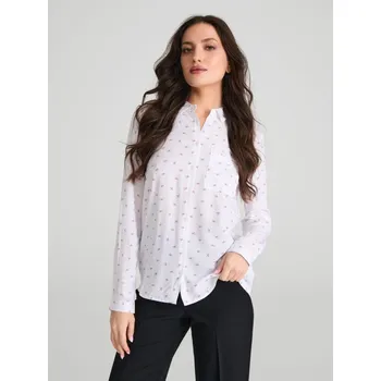 Sinsay - Vánoční košile - bílá - 743AS-00X - 743AS-00X-L-1