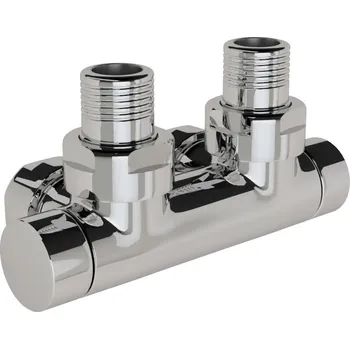 Zehnder Šroubení Zehnder typu "H", rohové 1/2", Set T, chrom, Z-839168 Z-839168