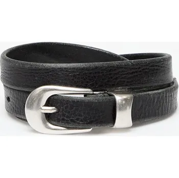 Opasek Pásek OUR LEGACY 2 Cm Belt Black Leather 90