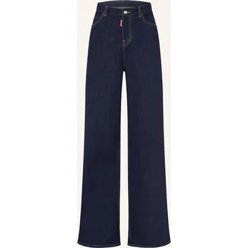 dsquared2 Dámské Straight Džíny Traveller, 470 navy blue, 36