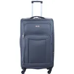 Velký cestovní kufr 9774 šedá