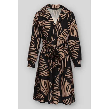 Dámské šaty Košilové šaty Jopess 59057 barva: hnědá , velikost: 36