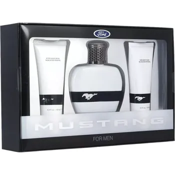 Pánský parfém Ford Mustang White Eau De Toilette For Men 100 ml + After-Shave Balm 100 ml + Body Wash For Hair & Body 100 ml