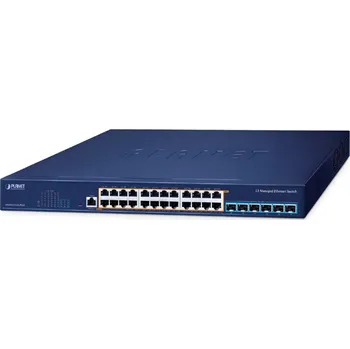 Switch PLANET Technology Planet MGS-6311-24UPL6X L3 switch, 24x2,5Gb PoE 802.3bt, 6x10Gb SFP+