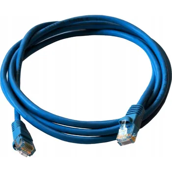 Síťový kabel ART UTP Cat5e 0,5 m Modrý Patchcord 0,5 m