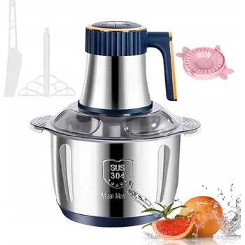 Kuchyňský robot SEKÁČEK POTRAVIN KRÁJEČ NA ZELENINY ELEKTRICKÝ MASO OVOCE KUCHYŇSKÝ ROBOT 500 W