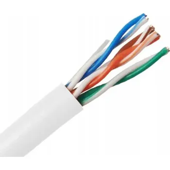 Síťový kabel MicroConnect U/UTP CAT5e 305m Bílý PVC