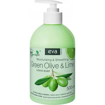 Koupelová kosmetika EVA Tekuté mýdlo ZELENÁ OLIVA a LIMETKA 500 ml. 3000