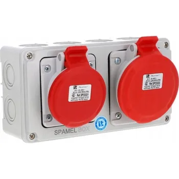 Rozvaděč Rozvodnice 5x32A 5x16A I<sub>nA</sub>=32A IP54 SB-002005-S0040-54