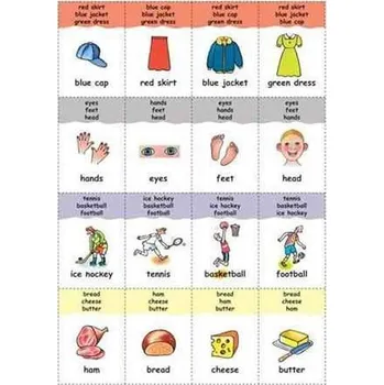 Angličtina pro 3. r. ZŠ – kvarteta, domino – podstatná jména