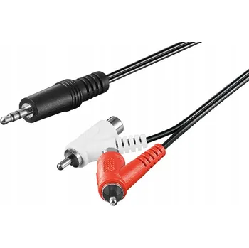Audio kabel Audio propojovací kabel 3,5mm jack na cinch, 1,5m