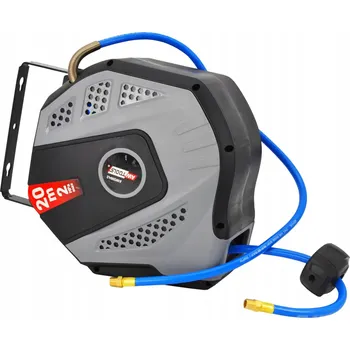 Příslušenství ke kompresoru AWTOOLS PNEUMATICKÁ HADICE S NAVIJÁKEM, PLASTOVÝ NAVIJÁK 10x16mm x 20m AW09852