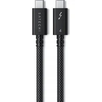 Datový kabel Kabel Satechi USB typ C - USB typ C 1 m černý