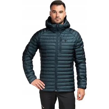 Moto bunda Bunda Black Diamond DEPLOY DOWN 1.0 HOODY - PŮLNOČNÍ MODRÁ - L vel. L