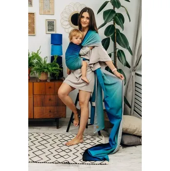 Přeprava dětí Lenny Lamb šátek - AIRGLOW - délka 5,2m (vel. 7)