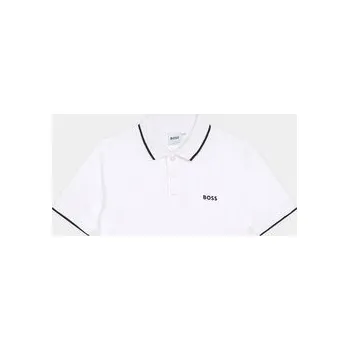 Pánské tričko Boss Polokošile J25P26 S Bílá Regular Fit 6Y