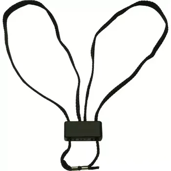 Bojový sport Pouta textilní černé (Pouta na jedno použití, tvořená dvěmi samostatně stahovatelnými textilními oky... )