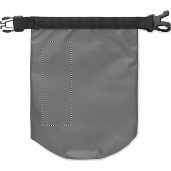 Vodácký pytel Vodotěsný vak 210T RPET 1,5L 5 BACK LEFT, 140x50mm Sítotisk, 1 barva