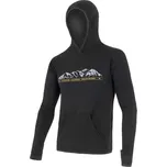 mikina pánská SENSOR MERINO UPPER MOUNTAINS černá (mikina pánská SENSOR MERINO UPPER MOUNTAINS černá)