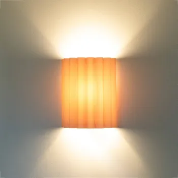 Osvětlení Duolla Nástěnné světlo Aria, cappuccino, mikrovlákno, E27 1 x 15 W LED - Doprava zdarma