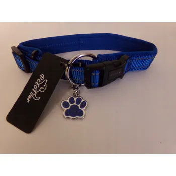 Obojek pro psa Materiálový obojek pro psa s odrazkou Amazon vel. M