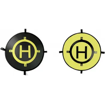 RC vybavení Přistávací plocha 55 cm (černá + žlutá) 1DJ8200