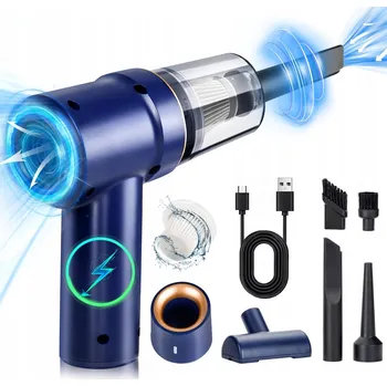 Vysavač MINI RUČNÍ AKUMULÁTOROVÝ VYSAVAČ 3V1 FOUKAČ PRO DOMÁCNOST AUTO