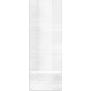 Sáček na potraviny Vrecko číre (OPP) s obdĺžnikovým dnom 10+6 x 28 cm [100 ks]