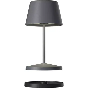 Lampička SOMPEX Seoul 2.0 Stolní / venkovní LED lampa z hliníku, výška: 200 mm, antracitová