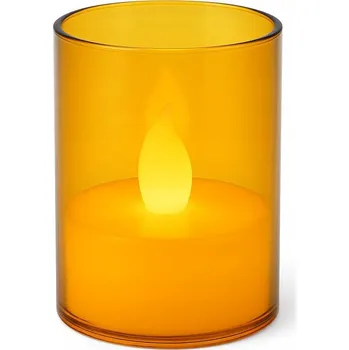 Svíčka Hřbitovní Svíčka Lampion svíčka na baterie 56 mm žlutá barva 2500K