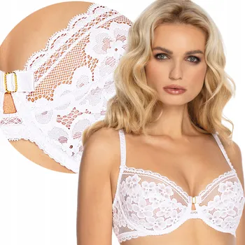 Podprsenka RÓŻA Měkká podprsenka SOFT BÍLÁ 70C