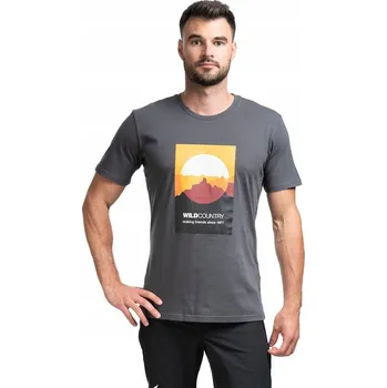 Pánské tričko Pánské lezecké tričko Wild Country Heritage onyx S