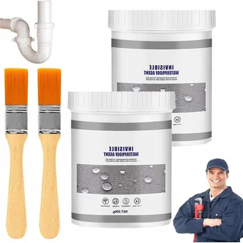 Vrták 2X NEVIDITELNÝ VODĚODOLNÝ PŘÍPRAVEK PRŮHLEDNÝ TĚSNICÍ PROSTŘEDEK S VYSOKOU ODOLNOSTÍ