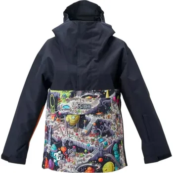 Bunda na snowboard DC DC-43 Youth Anorak outer world black 10 LET 2026 - Odesíláme do 24 hodin