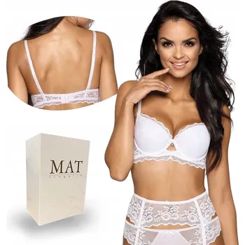 Podprsenka Push-up podprsenka Mat M-0135/11 Heidi 75F bílá