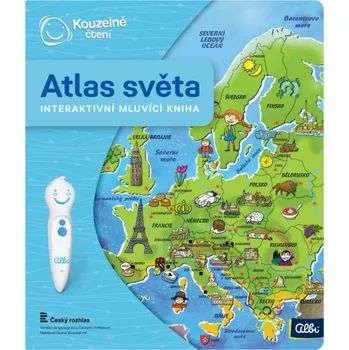 ALBI Kouzelné čtení Kniha interaktivní Atlas světa | 379929