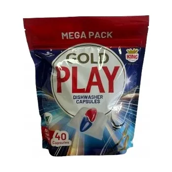 Tablety do myčky all in one s leštidlem gold play king 40 kusů