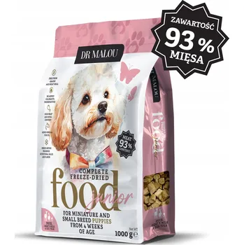 Krmivo pro psa Kachna s kozím mlékem a žloutkem - Lyofilizované krmivo pro štěňata 1kg