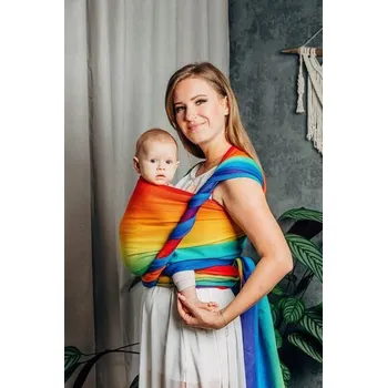 Šátek na nošení dítěte LennyLamb - RAINBOW BABY - délka 5,2m (vel. 7)