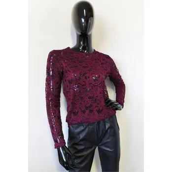 Dámská halenka TRIČKO AIKO DARK MAROON XL