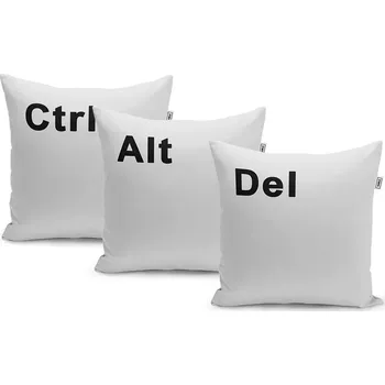 Polštář Sablio Polštáře Ctrl + Alt + Del