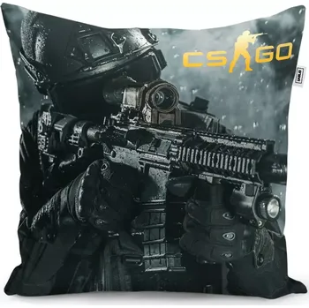 Polštář Sablio Polštář CS:GO Voják 1 - 50x50 cm