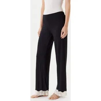 Dámské pyžamo United Colors Of Benetton Pyžamové kalhoty 3Z123F04A Černá Regular Fit S